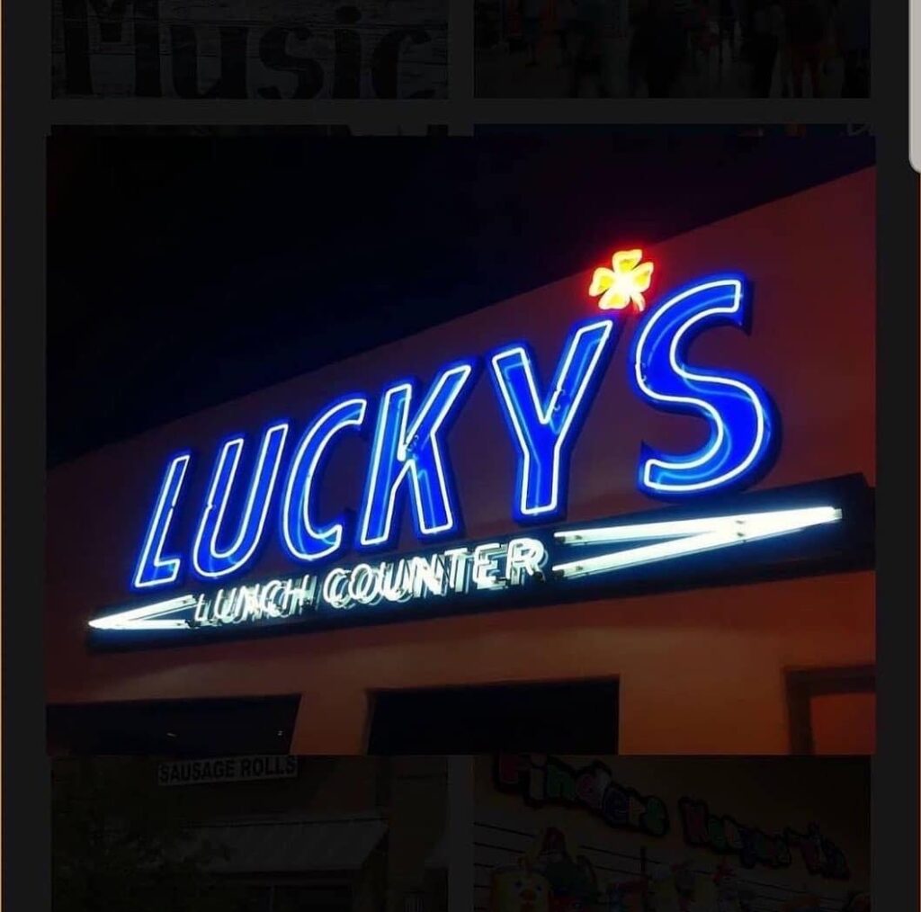 Neon sign by pegasus signs and printing