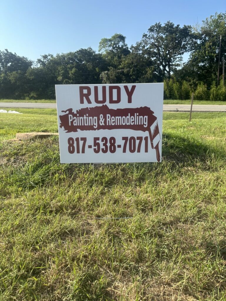 yard signs by pegasus signs and printing